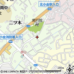 千葉県松戸市二ツ木271-4周辺の地図