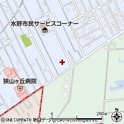 埼玉県狭山市水野894周辺の地図