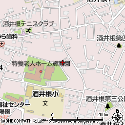 千葉県柏市酒井根73周辺の地図
