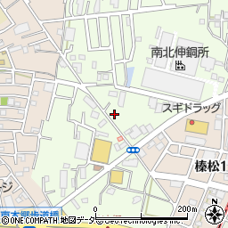 榛松ストアー周辺の地図