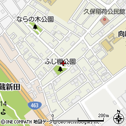 埼玉県入間市久保稲荷5丁目周辺の地図