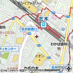 エデュコ志木本部周辺の地図
