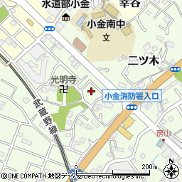 千葉県松戸市二ツ木370周辺の地図