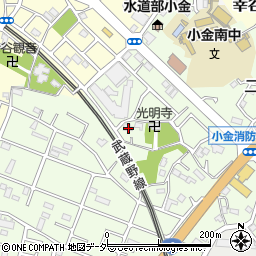千葉県松戸市二ツ木23-1周辺の地図