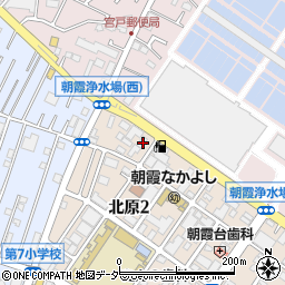 北原保育園周辺の地図