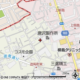 埼玉県草加市遊馬町780-8周辺の地図