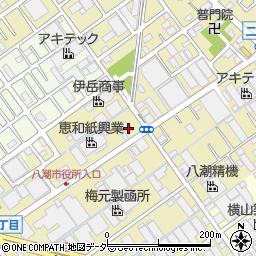 埼玉県八潮市二丁目504-2周辺の地図