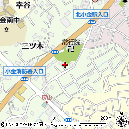 千葉県松戸市二ツ木254周辺の地図