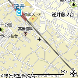 スペースＥＣＯ逆井駅前駐車場周辺の地図