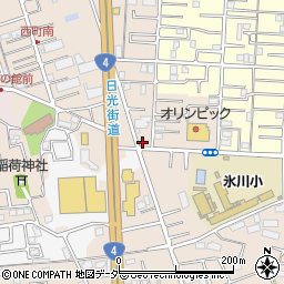 埼玉県草加市谷塚町1813周辺の地図