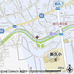 埼玉県入間市新久506周辺の地図