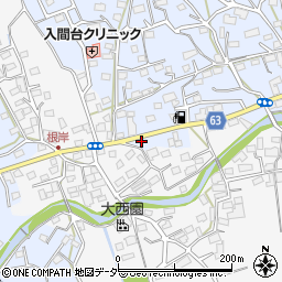 埼玉県入間市新久563-2周辺の地図