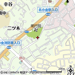 千葉県松戸市二ツ木130周辺の地図