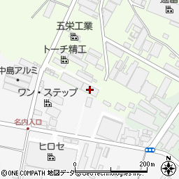 株式会社竹森工業　白井工場周辺の地図