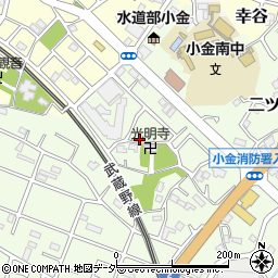 千葉県松戸市二ツ木22-6周辺の地図