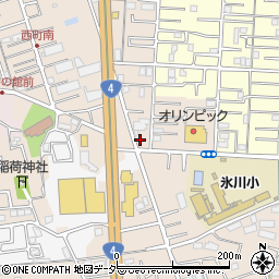 埼玉県草加市谷塚町1813-8周辺の地図
