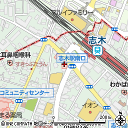 株式会社ジェイ・エス・ビー・ネットワークＵｎｉＬｉｆｅ　埼玉志木店周辺の地図