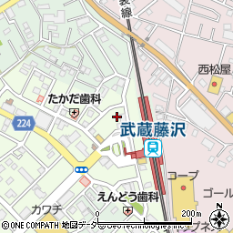 や台ずし 武蔵藤沢駅前町周辺の地図