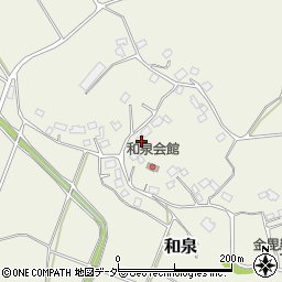 千葉県印西市和泉888周辺の地図