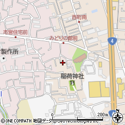 埼玉県草加市谷塚町2008周辺の地図