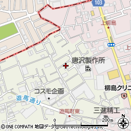 埼玉県草加市遊馬町788周辺の地図