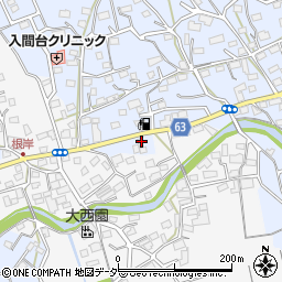 埼玉県入間市新久560周辺の地図