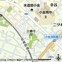 千葉県松戸市二ツ木31周辺の地図