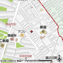 読売新聞読売センター　志木柳瀬川周辺の地図