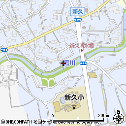 埼玉県入間市新久475-20周辺の地図