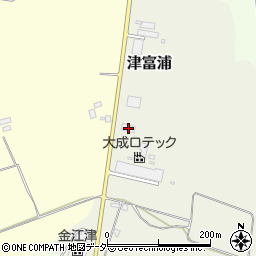 千葉県成田市津富浦1006-114周辺の地図
