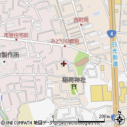 埼玉県草加市谷塚町2008-1周辺の地図