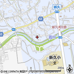 埼玉県入間市新久590-10周辺の地図