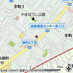 ホワイト急便志木南店周辺の地図