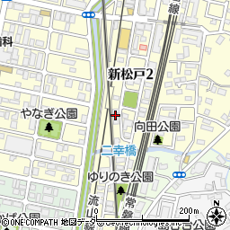 ヒューマンパレス新松戸２周辺の地図