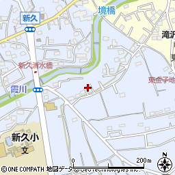 埼玉県入間市新久457周辺の地図