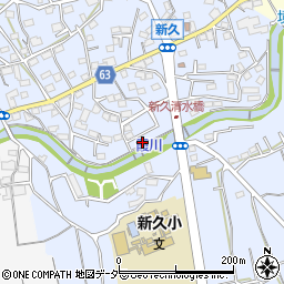 埼玉県入間市新久475-7周辺の地図