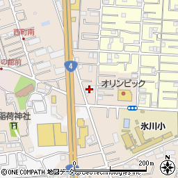 埼玉県草加市谷塚町1814-1周辺の地図