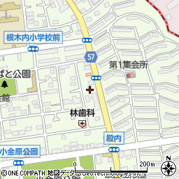 セブンイレブン松戸小金原団地店周辺の地図