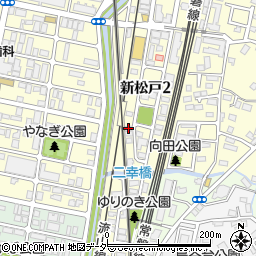 シリウス新松戸周辺の地図