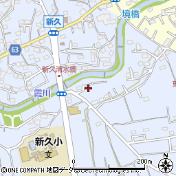埼玉県入間市新久468-14周辺の地図