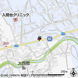 埼玉県入間市新久569周辺の地図