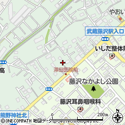 埼玉県入間市下藤沢721周辺の地図