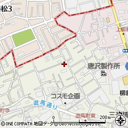 埼玉県草加市遊馬町715-10周辺の地図