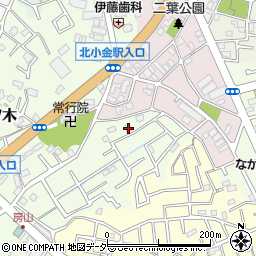 千葉県松戸市二ツ木239-1周辺の地図