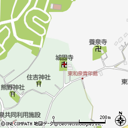 城固寺周辺の地図