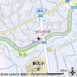 埼玉県入間市新久475-21周辺の地図