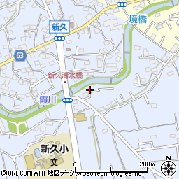 埼玉県入間市新久471周辺の地図