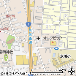 埼玉県草加市谷塚町1817-5周辺の地図
