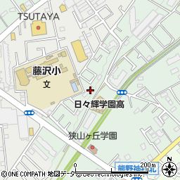 埼玉県入間市下藤沢1075周辺の地図