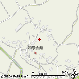 千葉県印西市和泉876周辺の地図